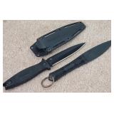 Kershaw Secret Agent Fixed Blade Knife + Kershaw