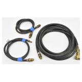 (3) Propane Hoses, 2-5