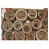 (13) Heavy Duty 1" 12 pt Impact Sockets