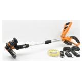 Worx Cordless String Trimmer w/ 3 20V Batteries...