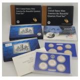 (5) United States Mint Proof Sets
