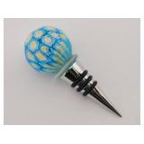Millefiori Murano Art Glass Bottle Stopper