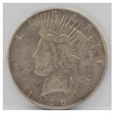 1925-P Peace Silver Dollar - XF