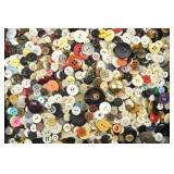 Collection Vintage Buttons - 2LBS, APX 1400 QTY,