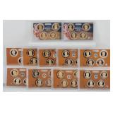(11) 2008-2016 US Mint Presidential $1 Proof Sets
