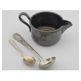 Reed & Barton 3001 Silver Soldered 8 oz Creamer &