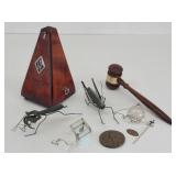 Coll of Items incl: Wittner Maelzel Metronome,
