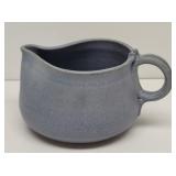 Signed LAVAR STEEL Handmade Stoneware Pitcher