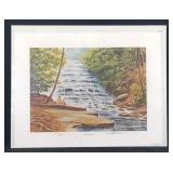 MINNEHAHA FALLS Print by Artist John Kollock.