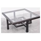 Ventana Style Coffee Dark Wood Table