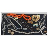 (17 pc) Rhinestone Jewelry - Monet, Phyllis ...