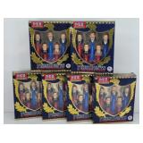 (6) PEZ Presidents Boxed Candy Dispensers