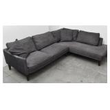 MCM Dark Gray Sectional