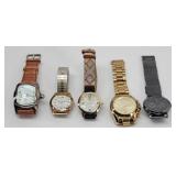 (5) Wrist Watches: Michael Kors, Canyon Sky