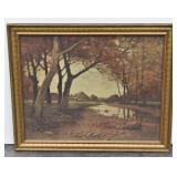 Margaret Florence Ludwig Autumn Scene Print
