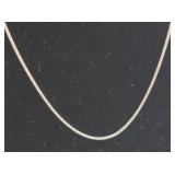 Sterling 925 Snake Chain Necklace - 6.239 g