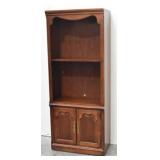 Solid Wood Bookshelf / Cabinet