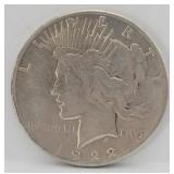 1922-S Peace Silver Dollar - F