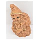 Twin Winton Light Brown Gnome Elf Coin Bank