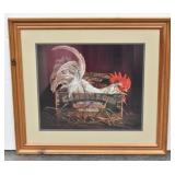 N.A. Noel Fine and Fancy Leghorn Print