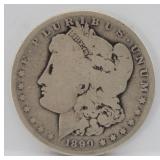 1890-O Morgan Silver Dollar - G