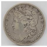 1882-P Morgan Silver Dollar - F