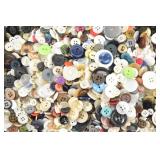 Collection Vintage Buttons - 2LBS, APX 1400 QTY,