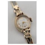 Small Bulova 10K Rolled Gold Plate Wristwatch