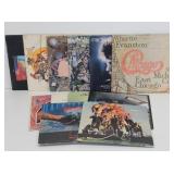(12) Vinyl Records incl: Chicago, Rod Stewart,