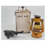 Metal First-Aid Box, Winged Wheel Kerosene ...