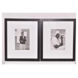 Pair of Signed Chris Navarro Framed Photographs