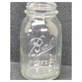 Rare FLAWED Ball Mason Jar MADE IN U missing "-SA"