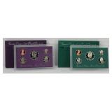 (2) U.S. Mint Proof Sets: 1989, 1994