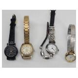 (4) Ladies Wrist Watches: Milian, Casio...