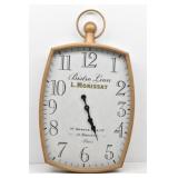 Large Bistro Leon L Morissat Wall Clock