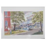 COURT WEEK, CLARKSVILLE - 1947 John Kollock Print