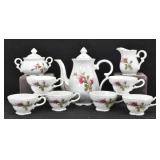 Pink Rose / Moss Rose Tea Set