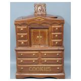 Brown McCoy Chiffarobe Dresser Cookie Jar