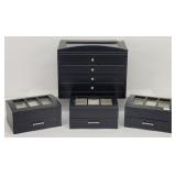 (4) Jewelry Storage Boxes