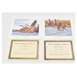 (2) R.L. Kothenbeutel Canada Geese Prints