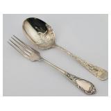 1800s Wellner Large Fork & Crown Silver Co. ...