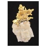 Rare Crystalline Feather Gold 2