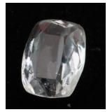 White Topaz Cushion Gemstone - 0.464 g