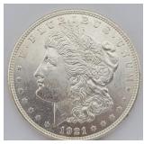 1921-P Morgan Silver Dollar - AU