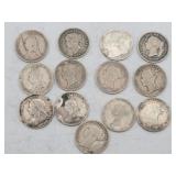 1870-1901 Canada & Britain Silver Coins