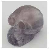 Amethyst Carved Stone Skull