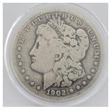 1902-P Morgan Silver Dollar - G
