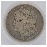 1886-O Morgan Silver Dollar - G
