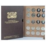 Kennedy Half Dollars Album w/ Silver Proof