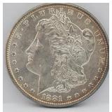 1881-S Morgan Silver Dollar - AU
